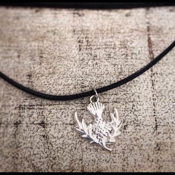 Outlander Scottish Thistle pendant - Picture 4 of 4